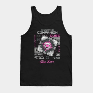 Companion Cube Tank Top